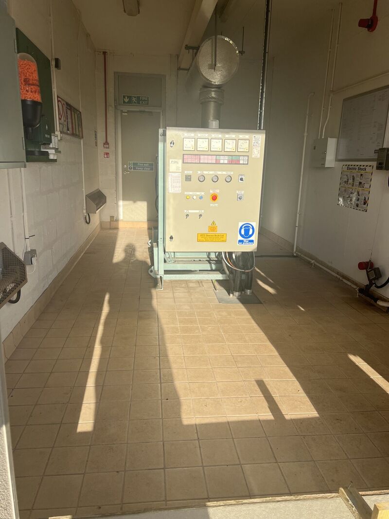 A bunded generator floor, with our solvent free SJ- system with anti-slip. It’s a medium duty GRP laminate specifically developed for use in less hazardous environments and as a cost effective solution for the protection. #industrial #commercial #engineering #ukmfg #rpm.