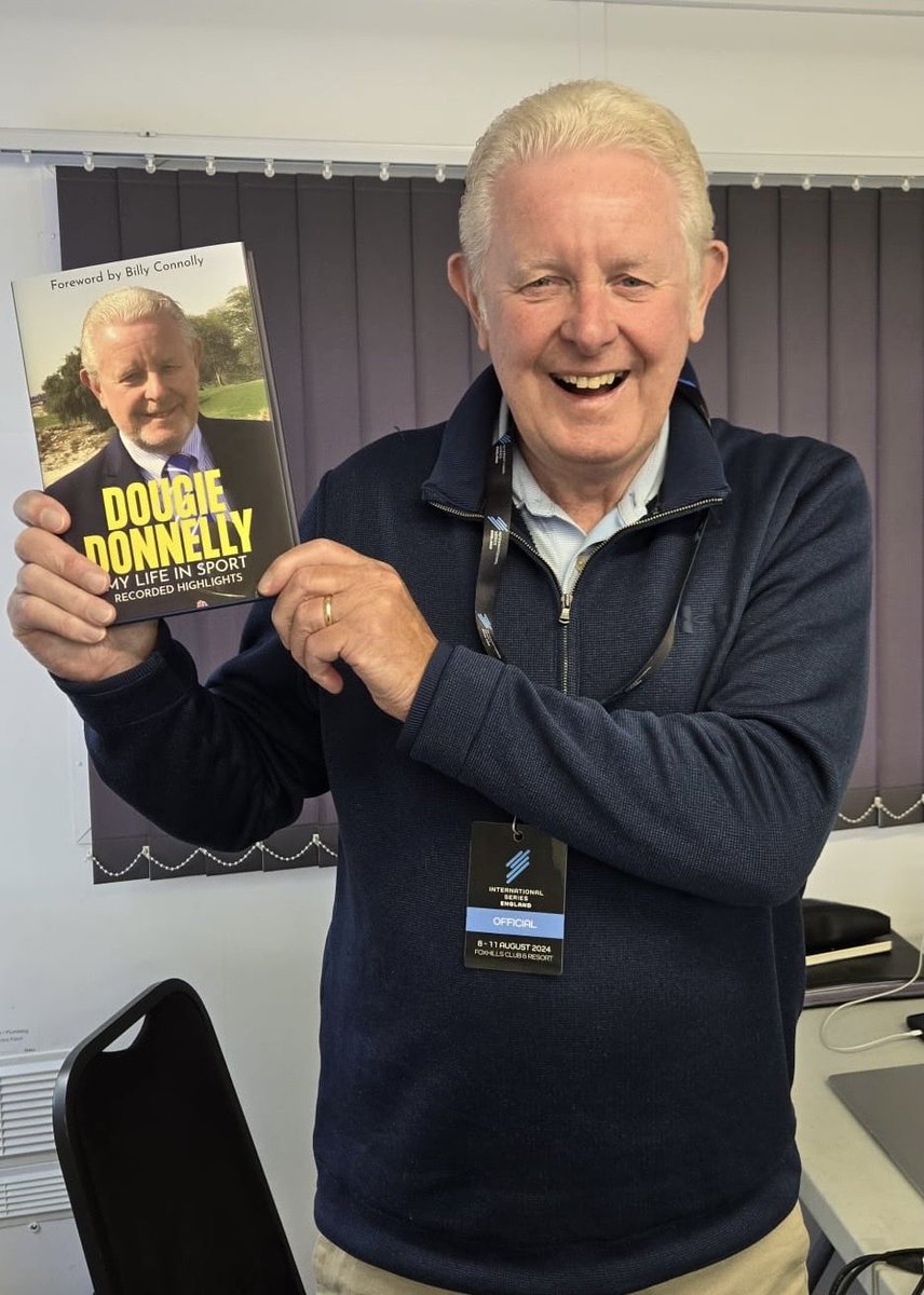 I’ve talked about it for long enough - now it’s a reality. My autobiography will be in the shops on Sept 12, and I’ll be doing book signings around the country to talk about it ! ⁦<a href="/McNidderGrace/">McNidder & Grace</a>⁩ #MyLifeInSport #RecordedHighlights