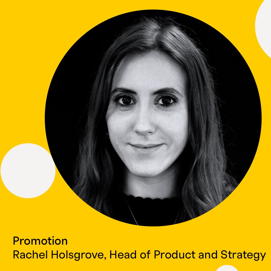 Promotion news🚨Octave has appointed Rachel Holsgrove to the role of Head of Product &amp; Strategy.

Rachel brings a wealth of knowledge of the digital audio landscape from her previous role at Octave, and will continue to be a driving force in her new role.

Congratulations Rachel!