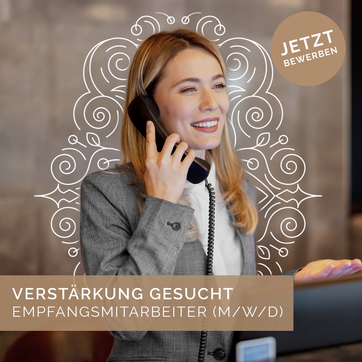 Wir suchen Verstärkung! 🌟

Für unser Hotel und Restaurant in einem historischen Villengebäude suchen wir Empfangsmitarbeiter (m/w/d).💼✨

Bewirb Dich in nur 2 MINUTEN über folgenden Link und werde Teil unseres TEAMS! 😊
bewerbung.villa-hammerschmiede.de/empfangsmitarb…

#job #karriere