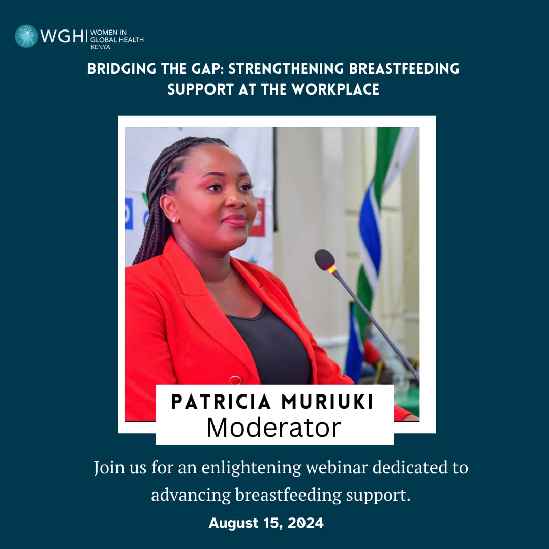 Meet our distinguished panel! Mark your calendars and join our webinar on August 15th from 5PM EAT.

 Dive into crucial conversations on strengthening breastfeeding support at the workplace. Your presence is vital! 
#BreastfeedingSupport #SupportBreastfeeding #WomenInHealth