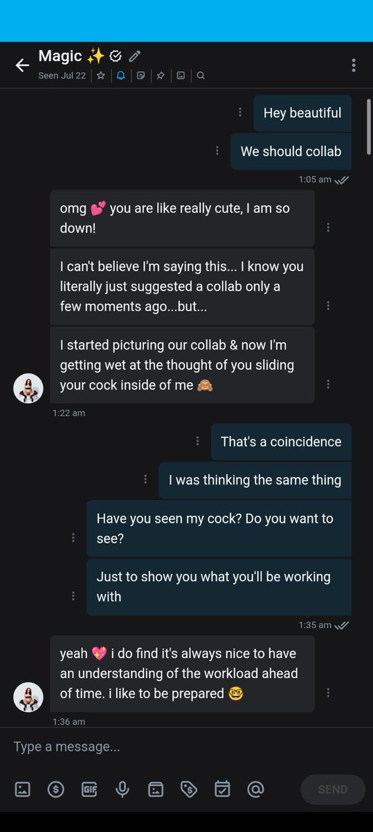 LeanLazDean's tweet photo. Well...I think it's safe to say @WorkHerMagic and I did some solid work on each other. Full video on OF...all 4 and half minutes of it 🥵🥵🥵 https://t.co/a91enJQkok