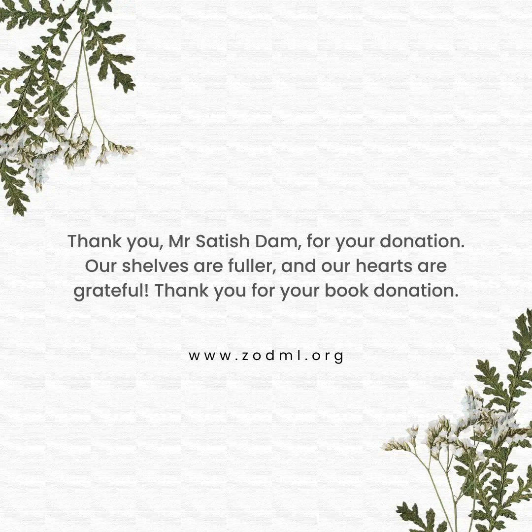 ZODML's tweet photo. We're grateful for your contribution to our library! Your generosity will inspire readers.

@_achalugo
@shemmie_d_highlighter
Mr Satish Dam
Mr Michael Ogunsanya
Chikanma Okoisor

#zodml #donations #donors
#librarypartnership #booklovers https://t.co/JITSKf65wU