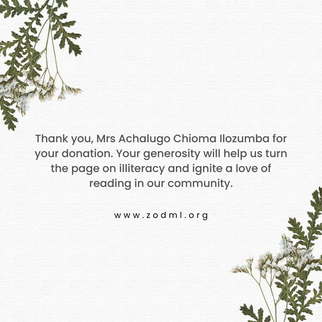 ZODML's tweet photo. We're grateful for your contribution to our library! Your generosity will inspire readers.

@_achalugo
@shemmie_d_highlighter
Mr Satish Dam
Mr Michael Ogunsanya
Chikanma Okoisor

#zodml #donations #donors
#librarypartnership #booklovers https://t.co/oZgKVVCzSx