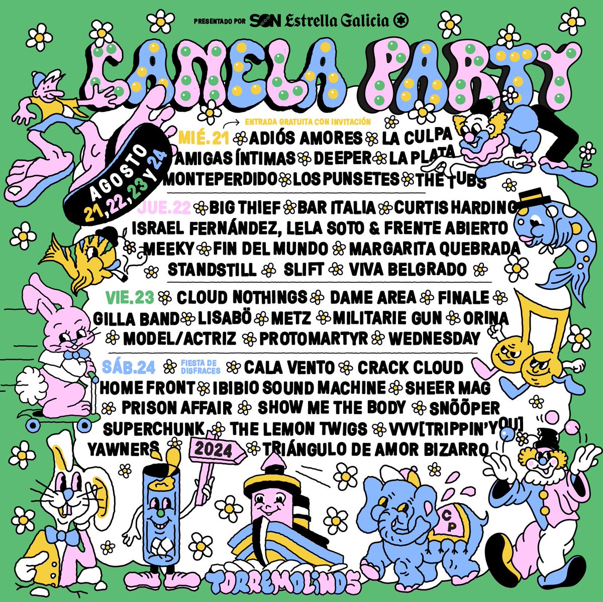 CriadoEnterado's tweet photo. ¿Oye, arrobatwitter, por qué el @CanelaParty no ha agotado aún sus abonos y entradas?

Festival que hace las cosas bien en muchos frentes más allá del muy estupendo cartel.

Torremolinos, del 21 al 24 agosto. https://t.co/f2EG6HQDN6