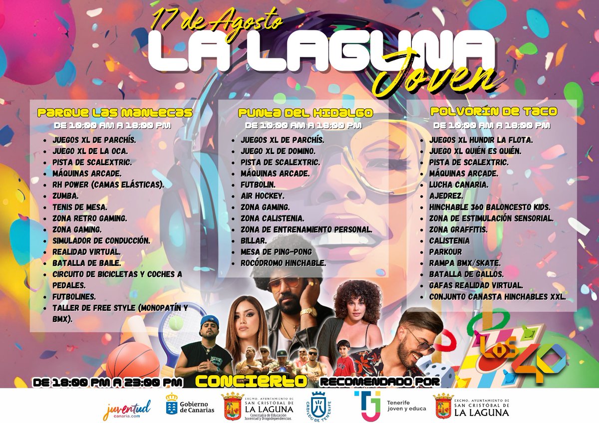 Sábado 17 de Agosto,La Laguna Joven, Polvorín de Taco de 10:00 AM a 18:00 PM