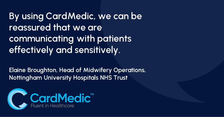 CardMedic (@cardmedic) on Twitter photo 🥰We're thrilled to be working with <a href="/nottmhospitals/">Nottingham University Hospitals</a> to boost #maternity care. Our #healthcare translation app will make services more inclusive by providing easy access to clinical interactions in 50+ languages and formats. 1/2 🥰We're thrilled to be working with <a href="/nottmhospitals/">Nottingham University Hospitals</a> to boost #maternity care. Our #healthcare translation app will make services more inclusive by providing easy access to clinical interactions in 50+ languages and formats. 1/2