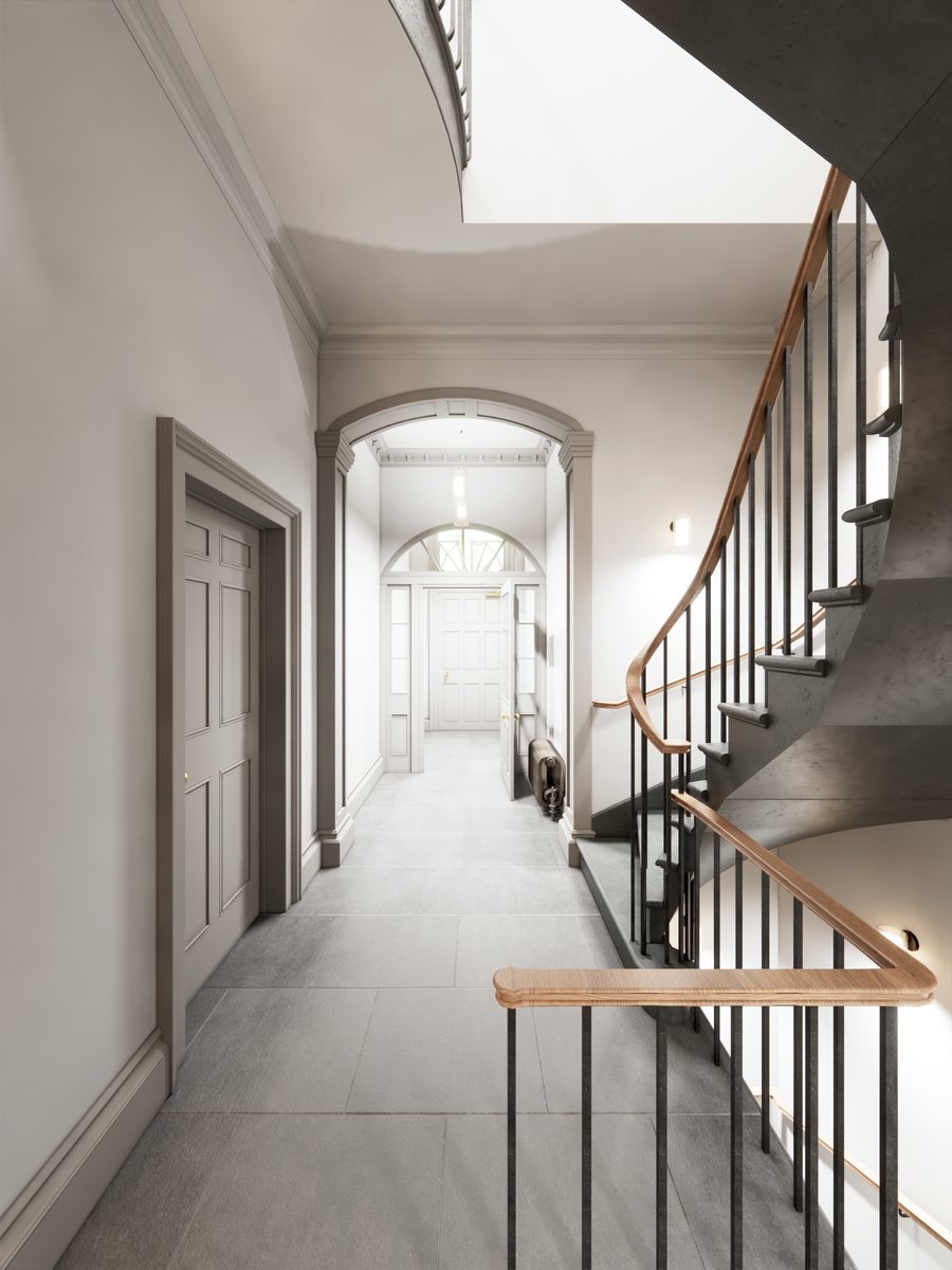 We are pleased to have received Building Warrant approval for our Co-working Development on Queen Street in central Edinburgh.

The project involves the comprehensive refurbishment of an existing Category A listed townhouse office to create a variety of spaces to suit both