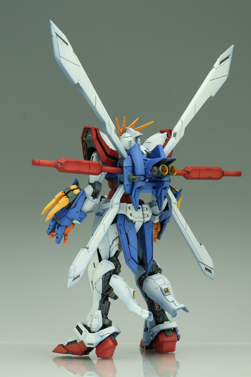 mokeitau's tweet photo. ハイパーモード #ガンプラ #Gガンダム30周年 #RGゴッドガンダム https://t.co/8EnGtBLUGH