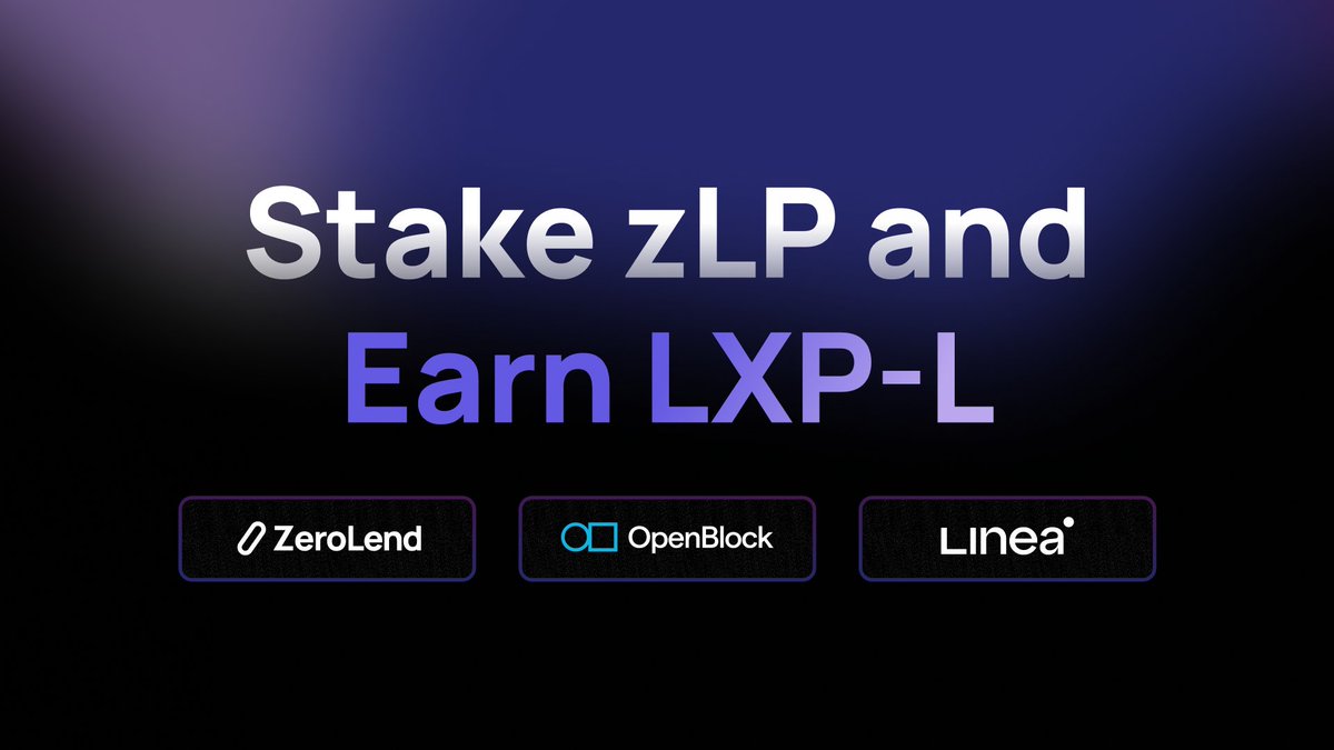 $ZERO zLP staking is now integrated on Linea Surge.

You can now earn LXP-L by staking your $ZERO/$ETH LP tokens from <a href="/NileExchange/">NILE on LINEA</a>.

<a href="/openblocklabs/">OpenBlock</a> dashboard will reflect the backdated LXP-L if you've staked in the past. ++ if you stake more now.