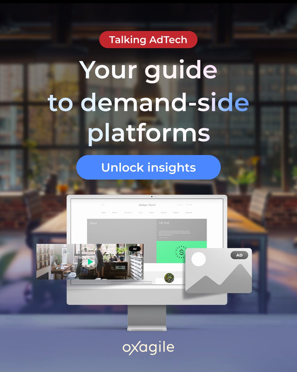 Oxagile's tweet image. 🎯How do top advertisers consistently hit the bullseye with their campaigns?
In our new article, we'll show you the magic behind their success — perfectly optimized demand-side platforms (DSPs).
#dsp #adoptimization #programmaticads #audiencetargeting #oxagile #customadtech