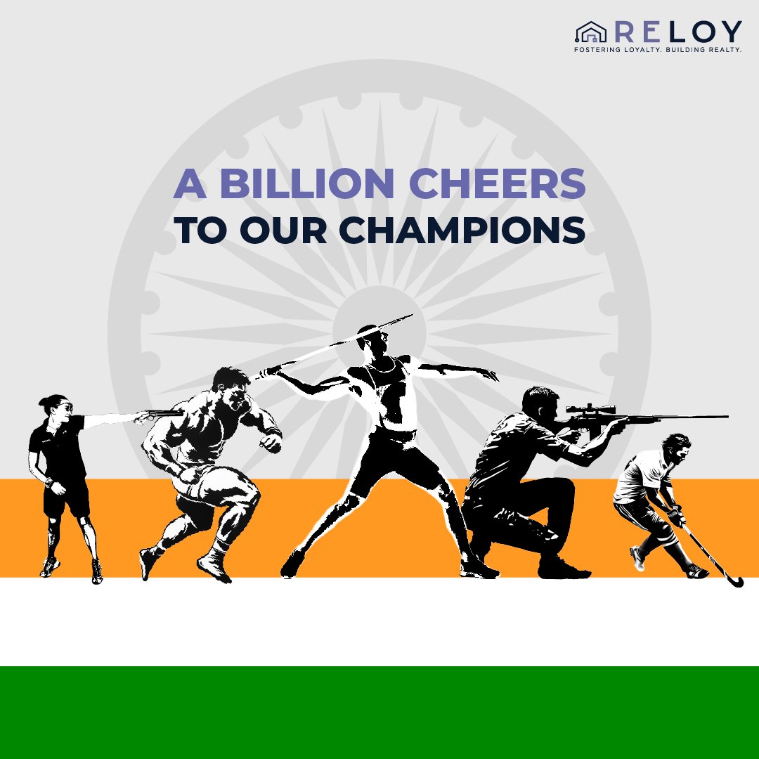 ReloyCo's tweet photo. India, you've made us proud!

Congratulations to Team India for a remarkable Olympic journey! 🏅

#reloy #loyalie #proptech #olympics #parisolympics #olympics2024 #india #proudindians https://t.co/2cg1CaA0sz