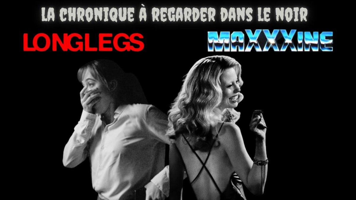 Ce soir, nous ne vous proposons pas une mais bien deux chroniques ! 
Longlegs et MaXXXine, les deux sorties événements de l'été. 
Fait rare, nous n'avons pas le même avis sur un films !
⬇️⬇️⬇️
youtu.be/v7wypNi2YkE