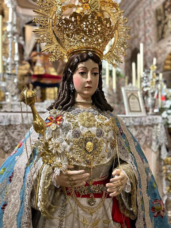 JavierOsunaB's tweet photo. Besamanos de Nuestra Señora de la Asunción, Patrona de Estepa.
13/08/2024 https://t.co/j9rUx1w9Tp