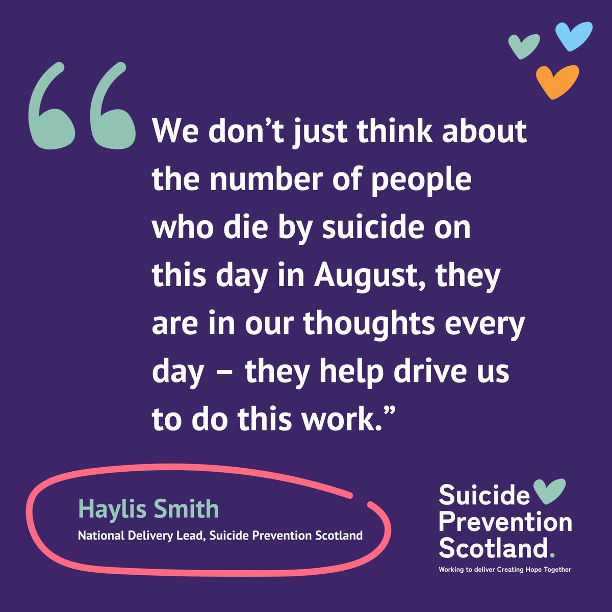 Suicide Prevention Scotland tweet media