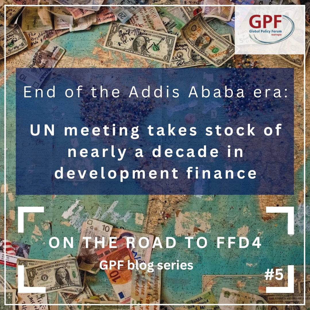 22-26 June 2024, international community gathered in #AddisAbaba for 1st session of Preparatory Committee (#PrepCom) for <a href="/UN/">United Nations</a> Fourth International Conference on Financing for Development (#FfD4).

What's the news? <a href="/BodoEllmers/">Bodo Ellmers</a> (GPF) was there:
globalpolicy.org/en/news/2024-0…
#Fin4Dev #FfD