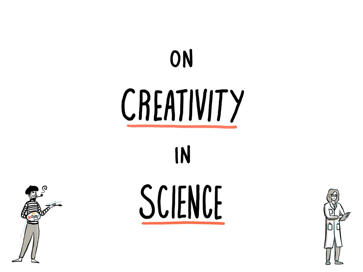 Alex Cagan (@atjcagan) on Twitter photo At a recent conference <a href="/AthenaAktipis/">Athena Aktipis</a> invited me to give a talk on the role of creativity in science. For those interested here are the illustrated slides in tweetorial format. The take home message: Creativity and science go hand in hand. (Thread 1 of 2) At a recent conference <a href="/AthenaAktipis/">Athena Aktipis</a> invited me to give a talk on the role of creativity in science. For those interested here are the illustrated slides in tweetorial format. The take home message: Creativity and science go hand in hand. (Thread 1 of 2)