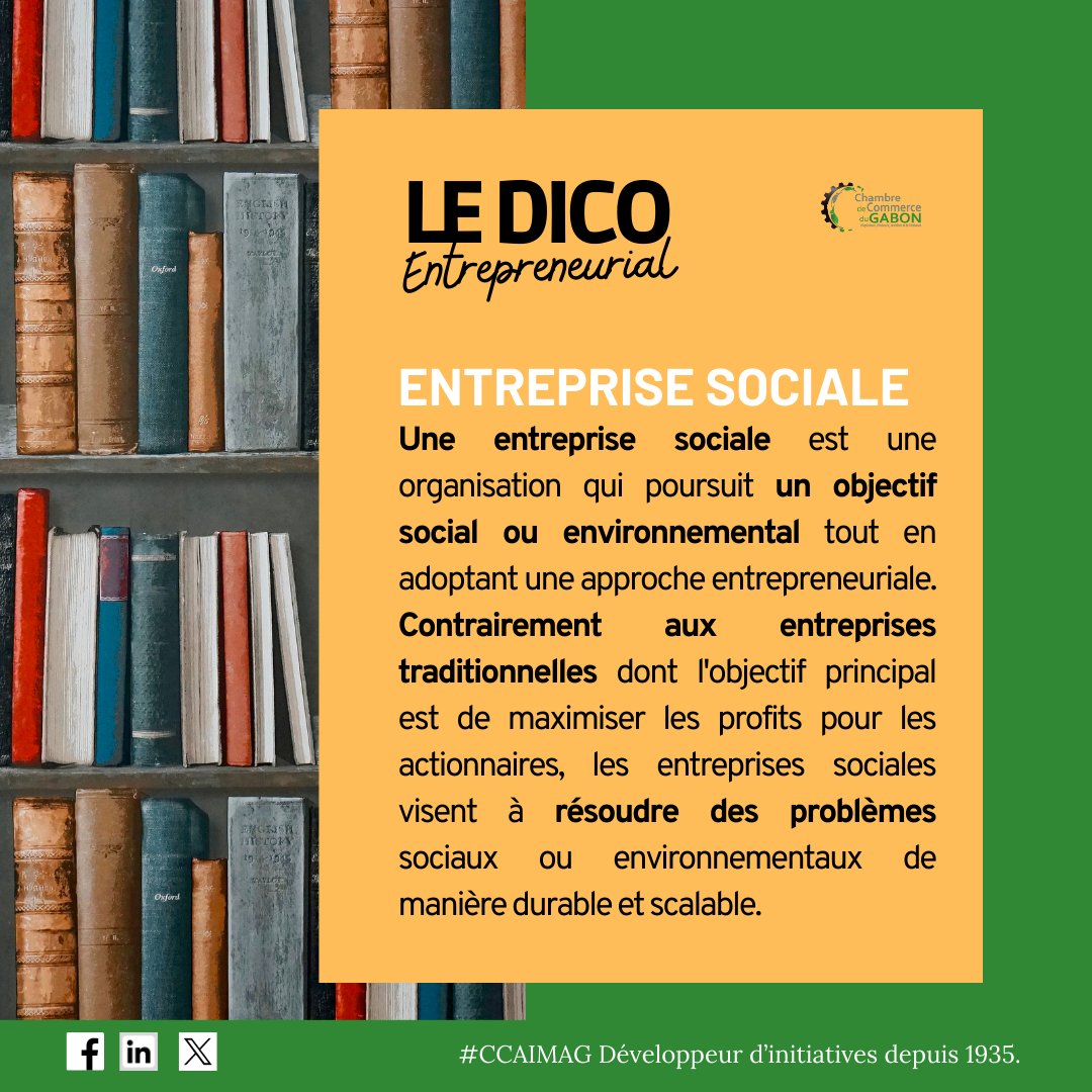 𝐋𝐄 𝐋𝐄𝐗𝐈𝐐𝐔𝐄 𝐄𝐍𝐓𝐑𝐄𝐏𝐑𝐄𝐍𝐄𝐔𝐑𝐈𝐀𝐋 📙
Aujourd'hui, on parle de 𝐥'𝐄𝐧𝐭𝐫𝐞𝐩𝐫𝐢𝐬𝐞 𝐒𝐨𝐜𝐢𝐚𝐥𝐞.
𝐐𝐮'𝐞𝐬𝐭 𝐜𝐞 𝐪𝐮'𝐮𝐧𝐞 𝐄𝐧𝐭𝐫𝐞𝐩𝐫𝐢𝐬𝐞 𝐒𝐨𝐜𝐢𝐚𝐥𝐞 ? Nous apportons quelques éclaircissements via le visuel ci-dessous.
#CCAIMAG