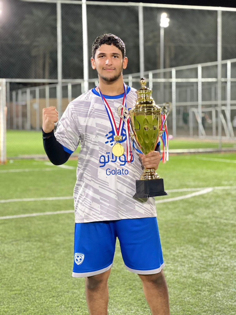 goal_len's tweet photo. من نهائي البطولة الصيفية لتحت 17 سنة
لحظة تتويج الفريق الفائز 
 #أكاديمية_قول_الرياضية https://t.co/BKofxzvkZH