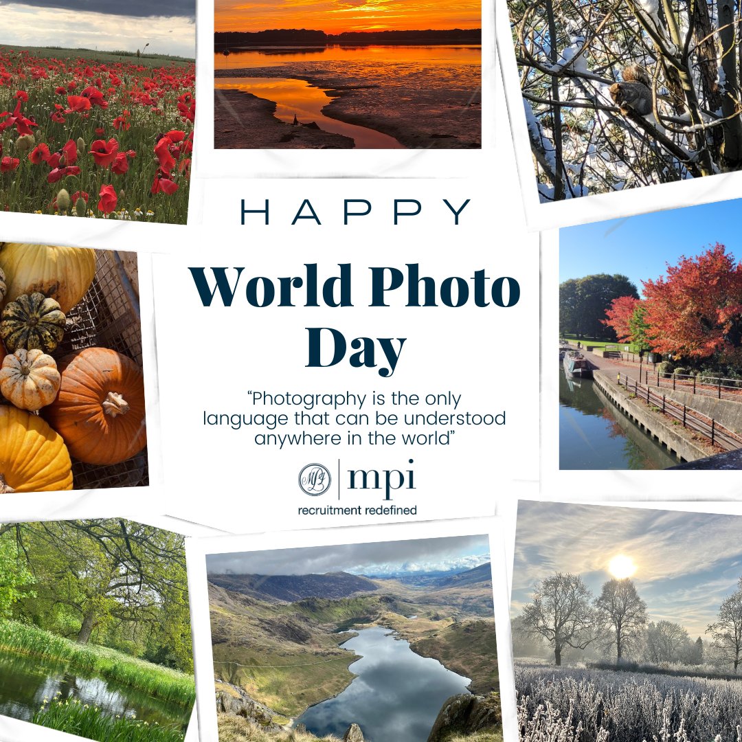 Happy #WorldPhotoDay
At MPI, we're proud to showcase a sneak preview of some of the stunning images taken by our talented team, featured in our 2024 calendar, a special gift for our valued clients.
To get your hands on one simply register your jobs with us by on 01992 501111.