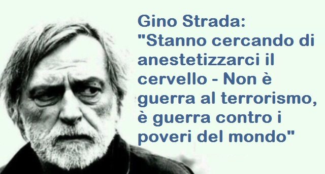 nonsonpago1's tweet photo. #13agosto
#3anni senza #GinoStrada💔

"...liberare il nostro Paese dalle servitù militari,uscire da ogni alleanza militare,ridurre drasticamente la produzione e l’esportazione di armi,ridurre i costi delle forze armate riconvertendoli in uso civile e sociale."

Manchi troppo!🌹❤️ https://t.co/Sxo2OXDDBU