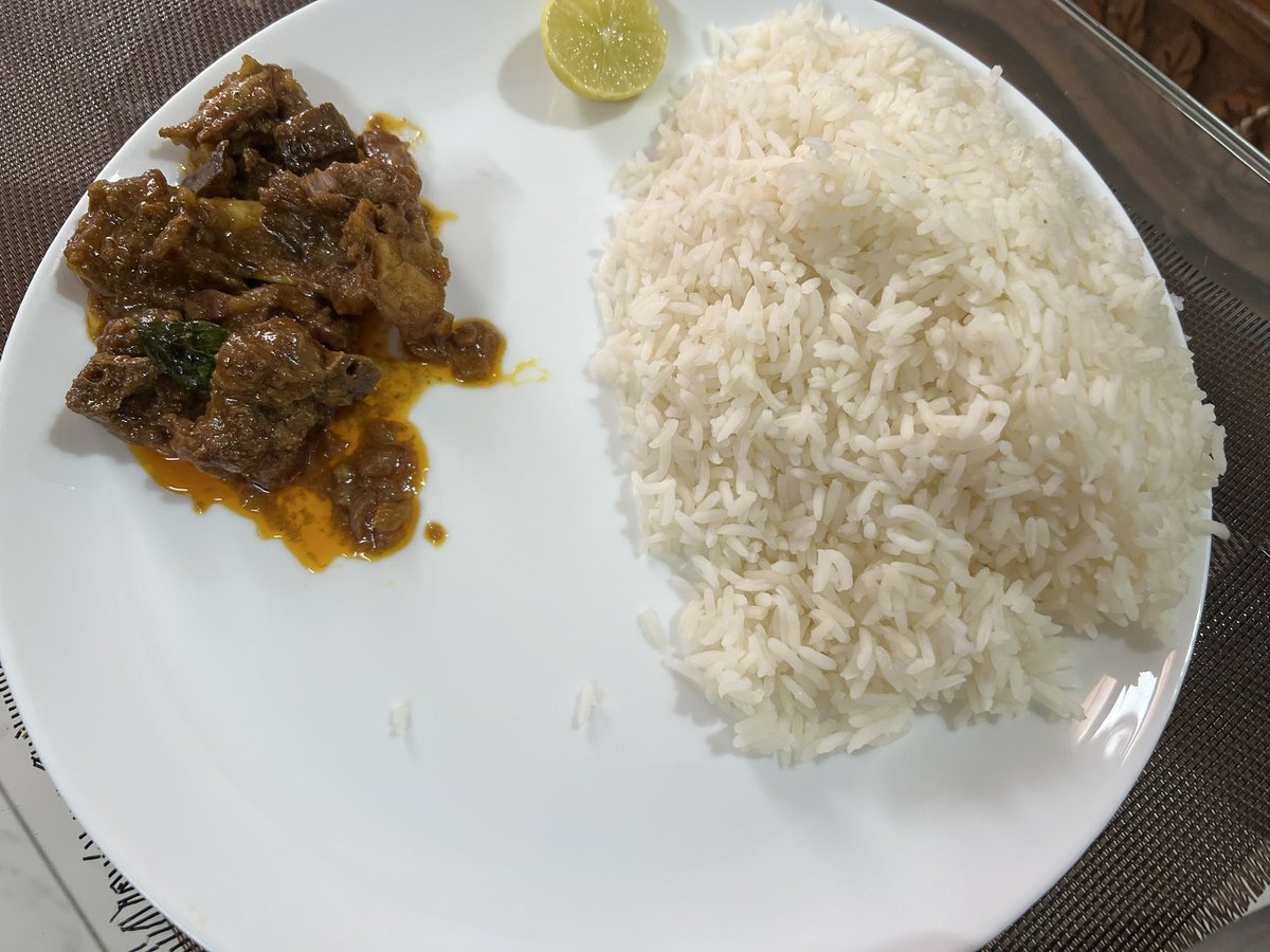 winsttonxavier's tweet image. #MuttonCurry