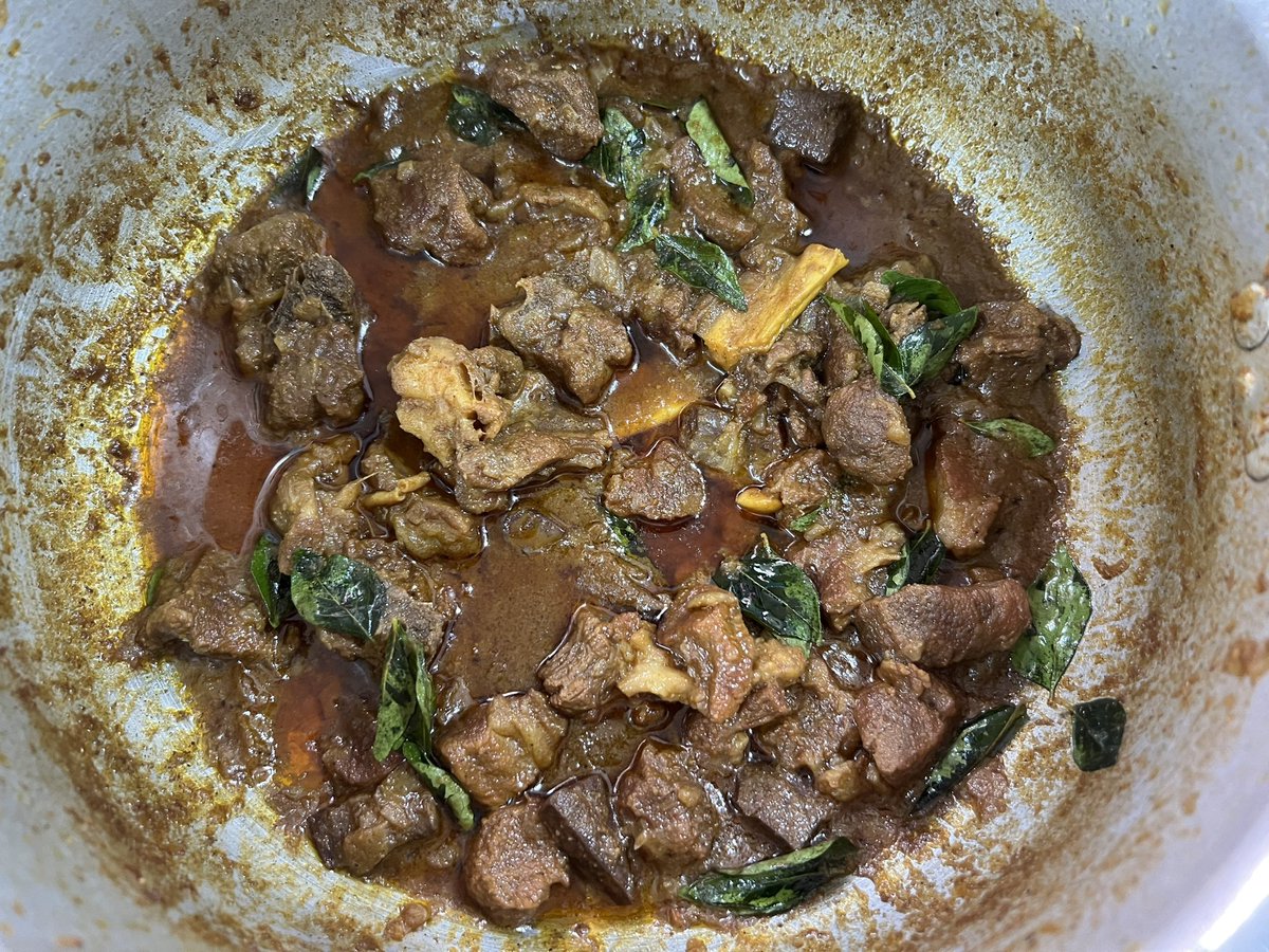 winsttonxavier's tweet image. #MuttonCurry