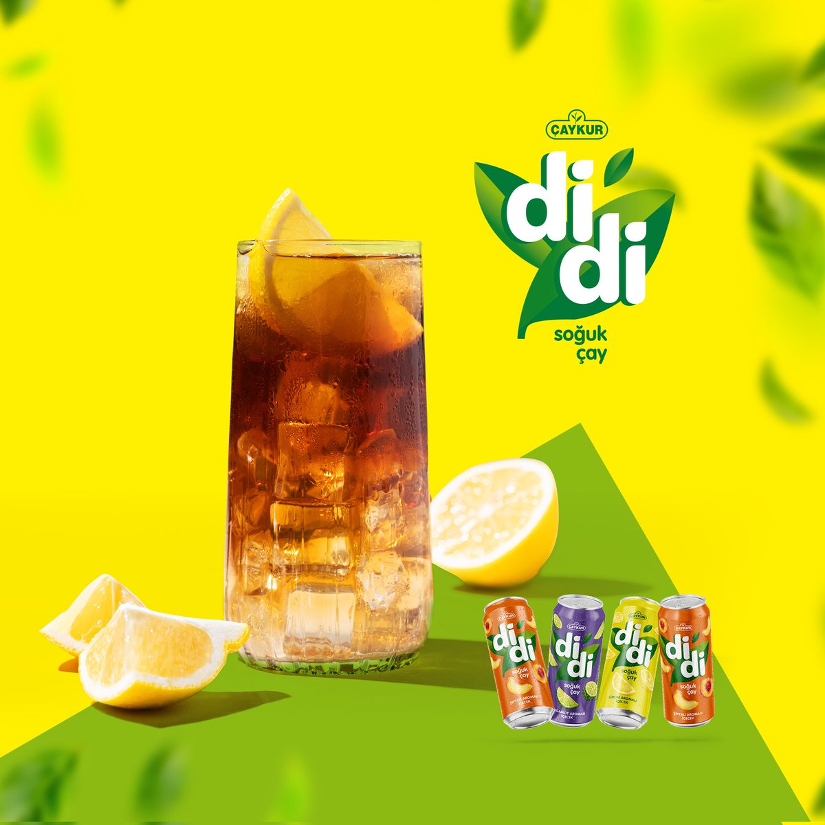 Yazın tadını, ferahlatan Didi Soğuk Çay lezzetleri ile çıkarın.
