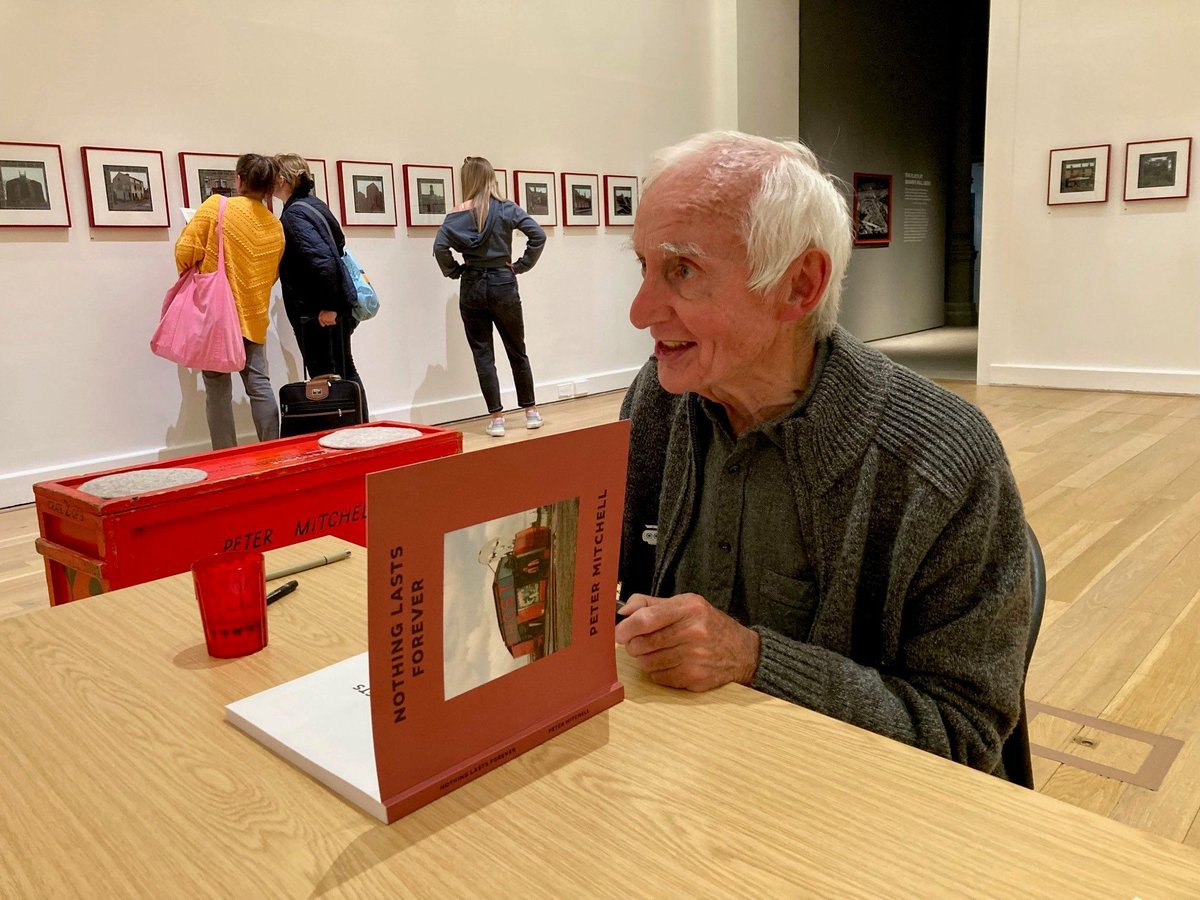 ✍️ Book + exhibition poster signing on Saturday 17 August at 1pm with Peter Mitchell. We have wonderful publications, limited edition prints + postcards available to purchase in the Gallery's shop or via online shop buff.ly/46GGXBS follow us on instagram @leedsartgallery