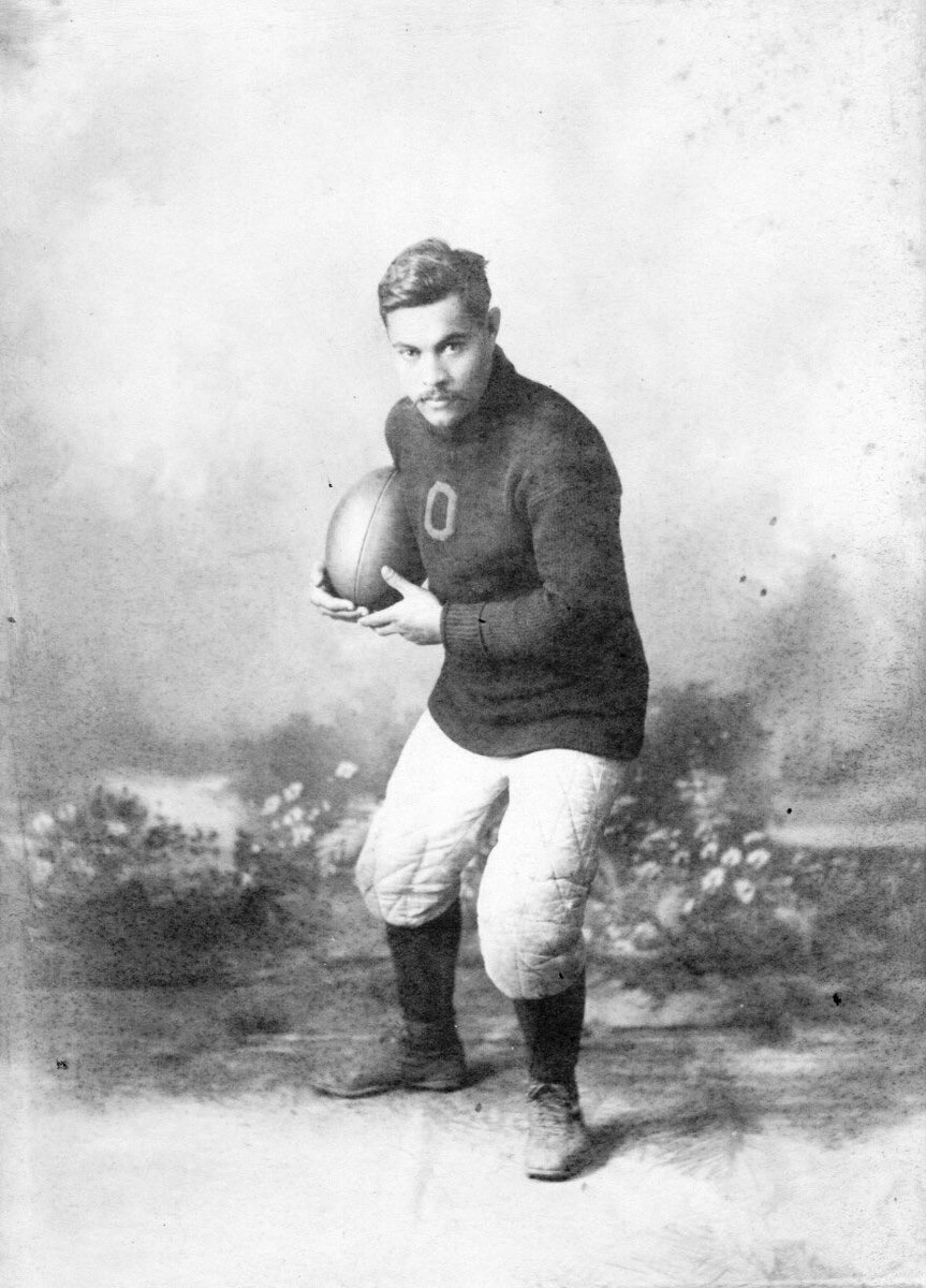 at 19, alum John Henry Wise - first native Hawaiian college football player - helped establish Oberlin’s inaugural football program 

Educated at the Hilo Boarding School &amp; Kamehameha School for Boys, Wise traveled by boat to San Francisco and train across the US