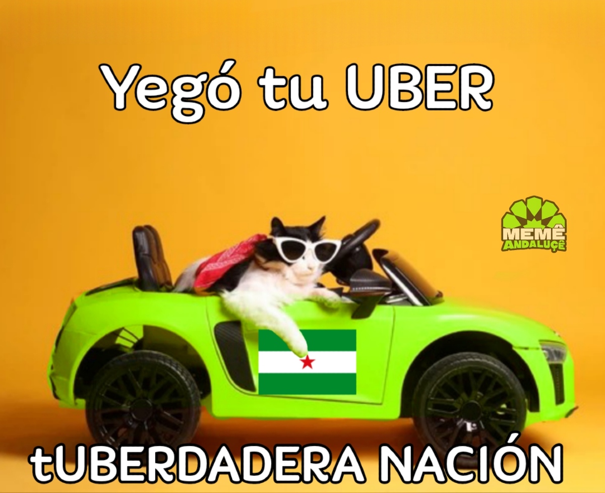 Brum brum!! 

Próççima pará Andaluçía Libre😈