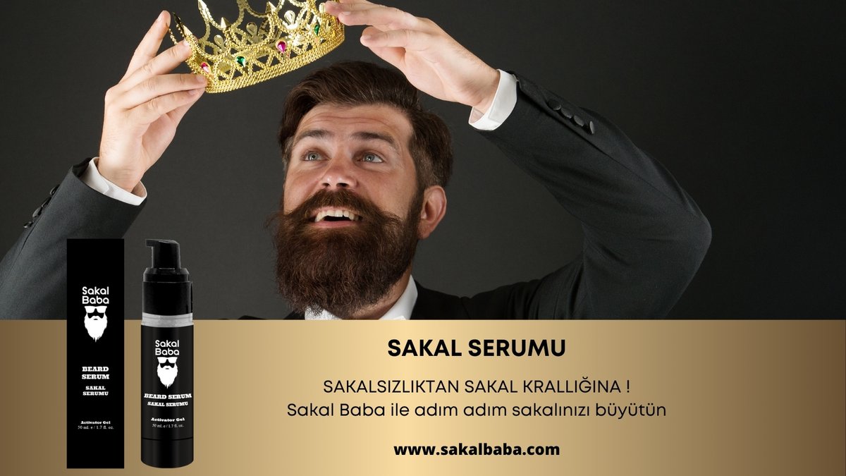 SakalBabaCom's tweet photo. Sakalsızlıktan Sakal Krallığına! Sakal Baba ile adım adım sakalınızı büyütün. 💪
Sipariş 👉 https://t.co/39EZNQDbtL
#sakalbabacom #sakalbaba #sakal #erkek #sakalbakımı #sakalserumu #beard https://t.co/gK7hIPeaxb