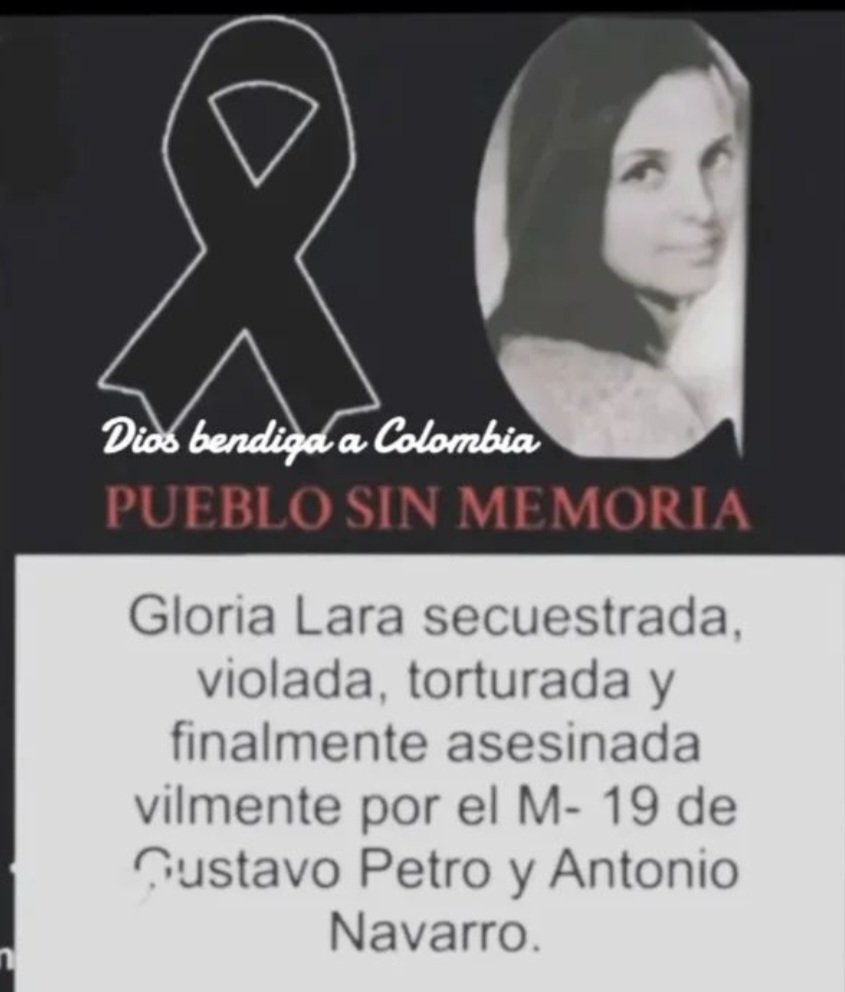 Espero q <a href="/PizarroMariaJo/">María José Pizarro Rodríguez</a> <a href="/andreapetro91/">Andrea Petro</a> <a href="/sofiapetroa/">Sofía Petro Alcocer</a> saquen pecho d este crimen d Lesa humanidad d sus Padres.