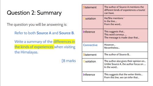 Teaching AQA English Language Paper 2 ❓❓tes.com/resource-detai…

⭐️WHOLE SOW⭐️

❤️sentences structures
💛Self assessment sheets for each question
💜Current non-fiction texts
🩷All writing forms addressed
💙Structure strips
💚Range of debate statements
🧡Embedded videos