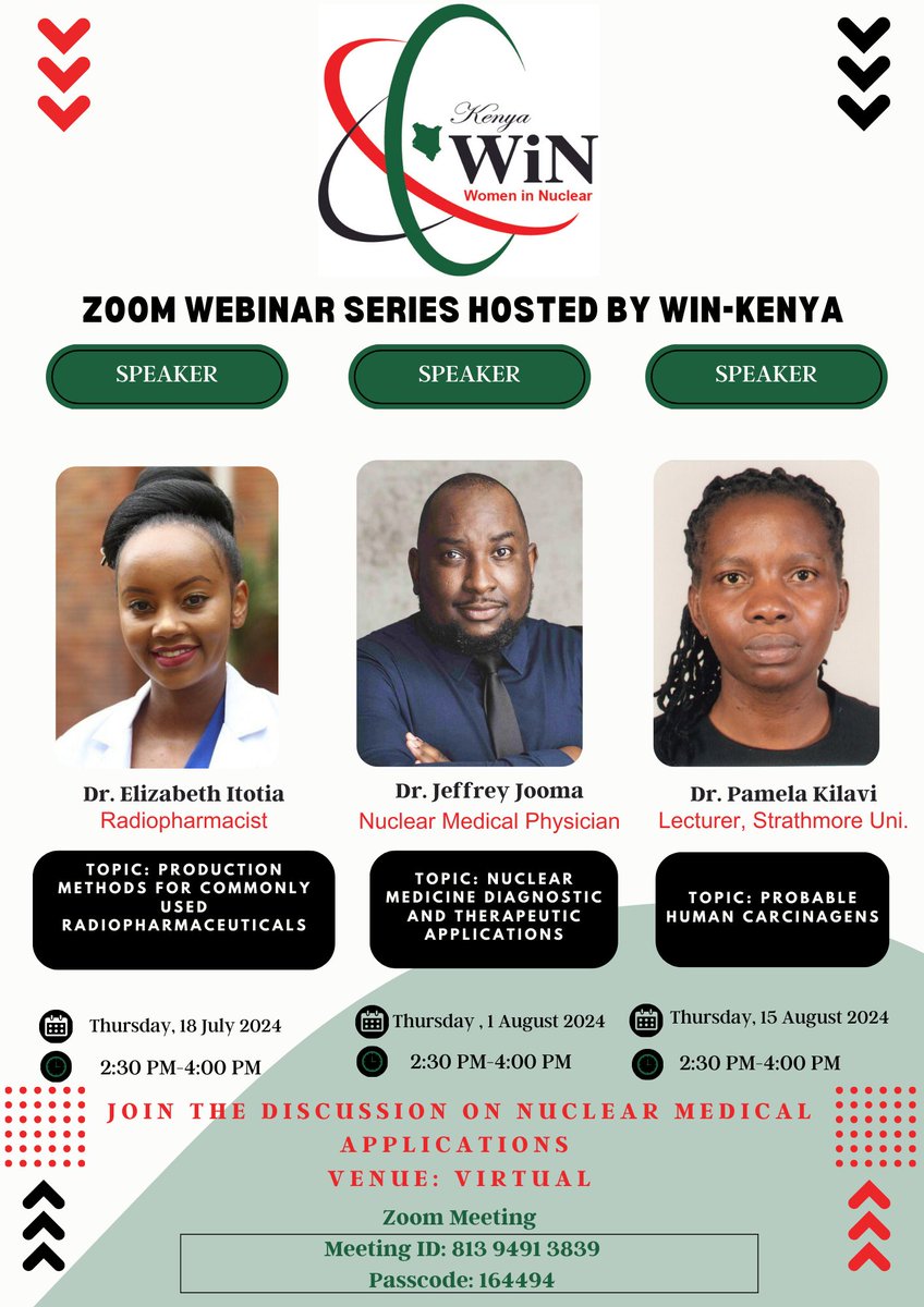 Women in Nuclear - WiN Kenya tweet media