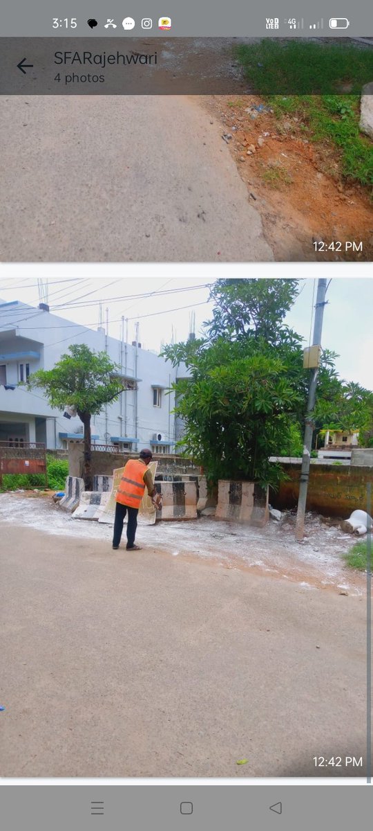 Ynagaraju18's tweet photo. @fenkomatt_org @DC_Malkajgiri @GHMCOnline Good Afternoon sir......
Our Staff Attand the Above Twitter Complent Resolved near Madhura nagar Road no.4 in Neredmet Division.136 Malkajgiri circle 28 Regards Sanitary supervisor https://t.co/nR26yRnvzB