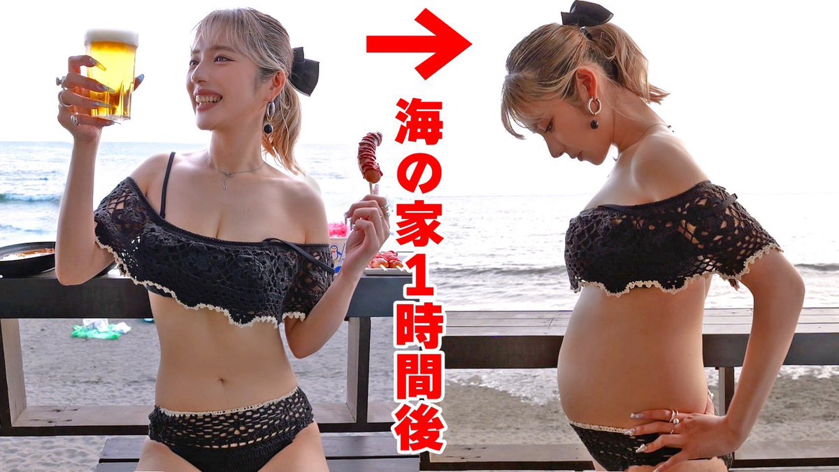 burplike's tweet image. ますぶちさちよのお腹が1番好き
膨腹サイコー！！