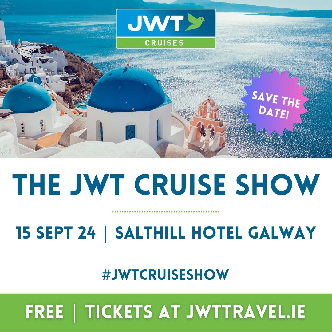 jwttravel's tweet photo. We are thrilled to announce the first #JWTCruiseShow, taking place in #Galway this September! @salthillhotel 
https://t.co/VTuTQszKH3 #CruiseHolidays #JWTCruises #LuxuryHolidays #TravelInspiration #GalwayEvents https://t.co/FduSrkPOpV