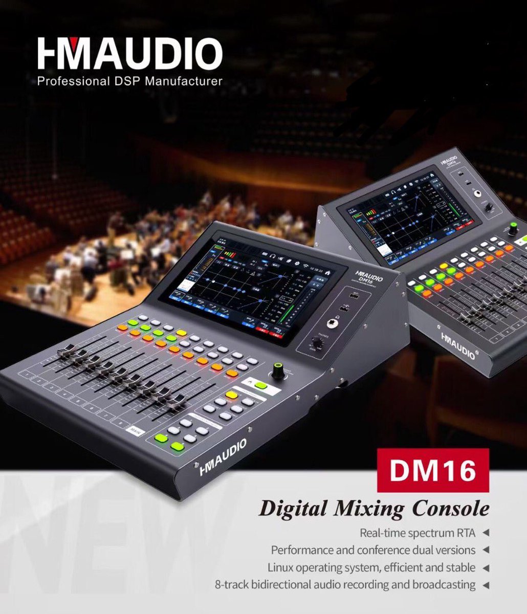 TangLouisa's tweet photo. Thé News for DM16pro

I.We have sent out the all 20pcs closing beta testing mixers/DM16pro from,and there are 4pcs for oversea's market.

https://t.co/uB6cgNr0Yd the end of this August,we would have the price and the simple version APP for DM SERIES.

More news,contact us freely~ https://t.co/lYvbB4fKVy