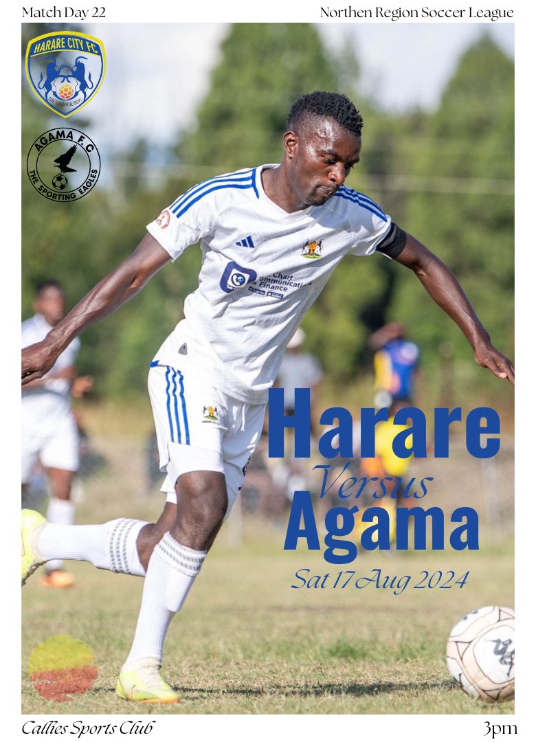 fchrecity's tweet photo. 🔵🔵Up Next
🆚Agama FC
📅Sat 17 Aug 2024
🏟️Callies Sports Club
⏰3PM
#SunshineBoys #fambaKanzuru #bhoraredu #NRSL #LegendarySeason https://t.co/wnw2kVIKue
