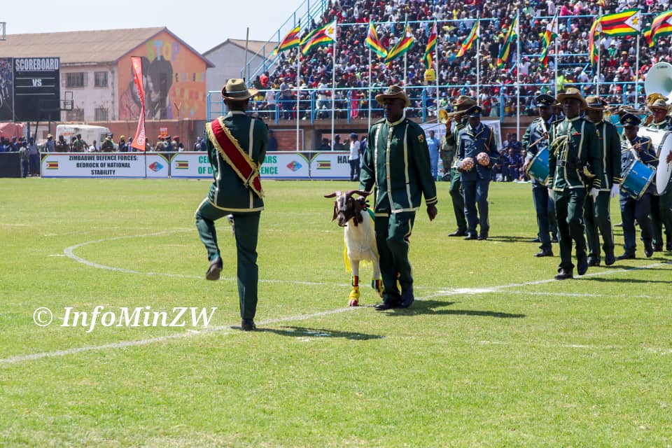 InfoMinZW's tweet image. His Excellency President and Commander in Chief of the Zimbabwe Defence Forces Cde Emmerson Mnangagwa @edmnangagwa has granted the ZDF Parade permission to march past in slow and quick time, advance in review order and drill display.
#DefenceForcesDay2024