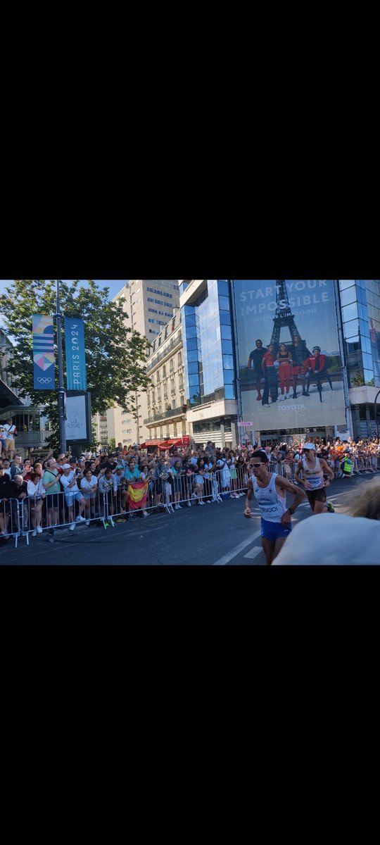 digarpa's tweet photo. @YagoRojo95 Enhorabuena Yago,un experiencia para recordar......un placer poder animarte en Paris https://t.co/7pJXECcYRf