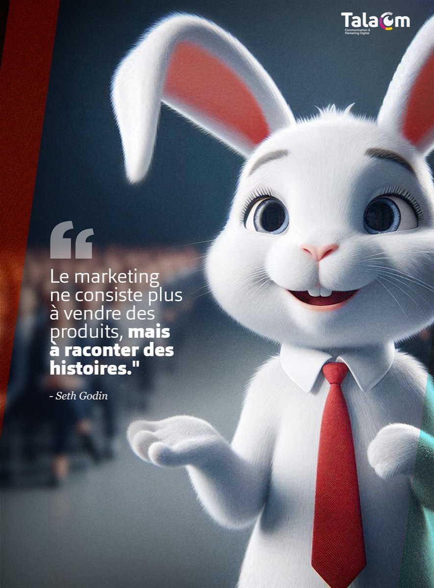 TalaComkin's tweet photo. Vendre des produits, c'est dépassé. Place aux histoires qui touchent les cœurs ! - Seth Godin 📚❤️ 

#MarketingÉmotionnel #Storytelling #talacom #RDC https://t.co/gtZLINxtt6