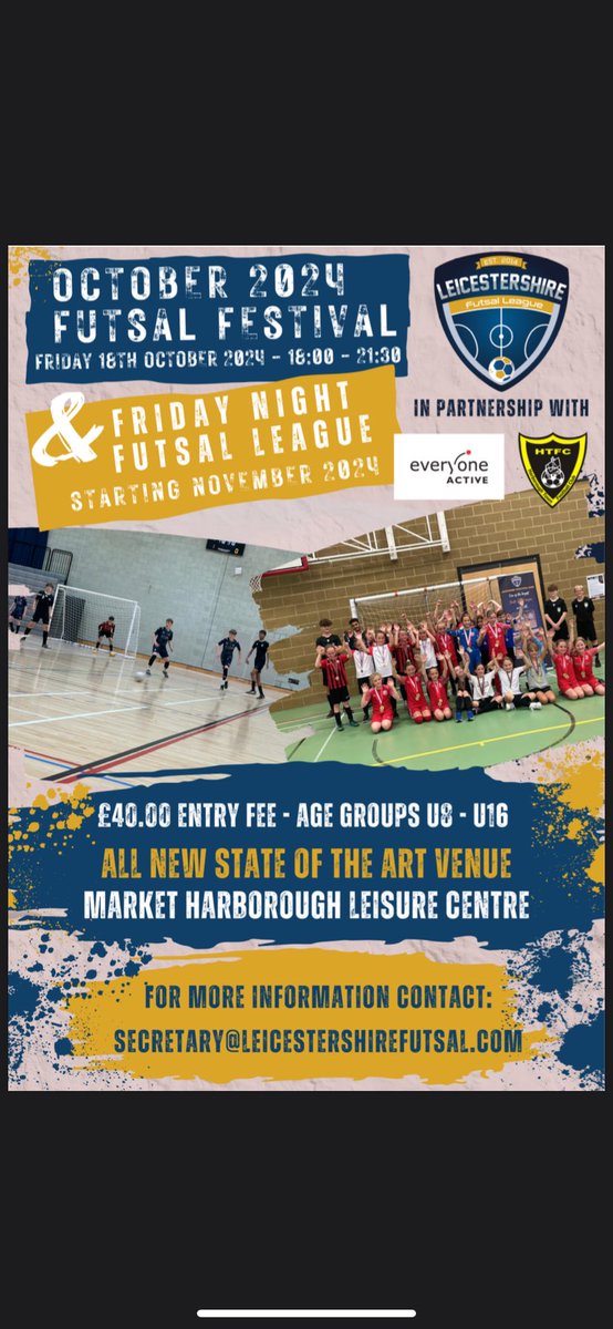 Leicestershire Futsal League tweet media