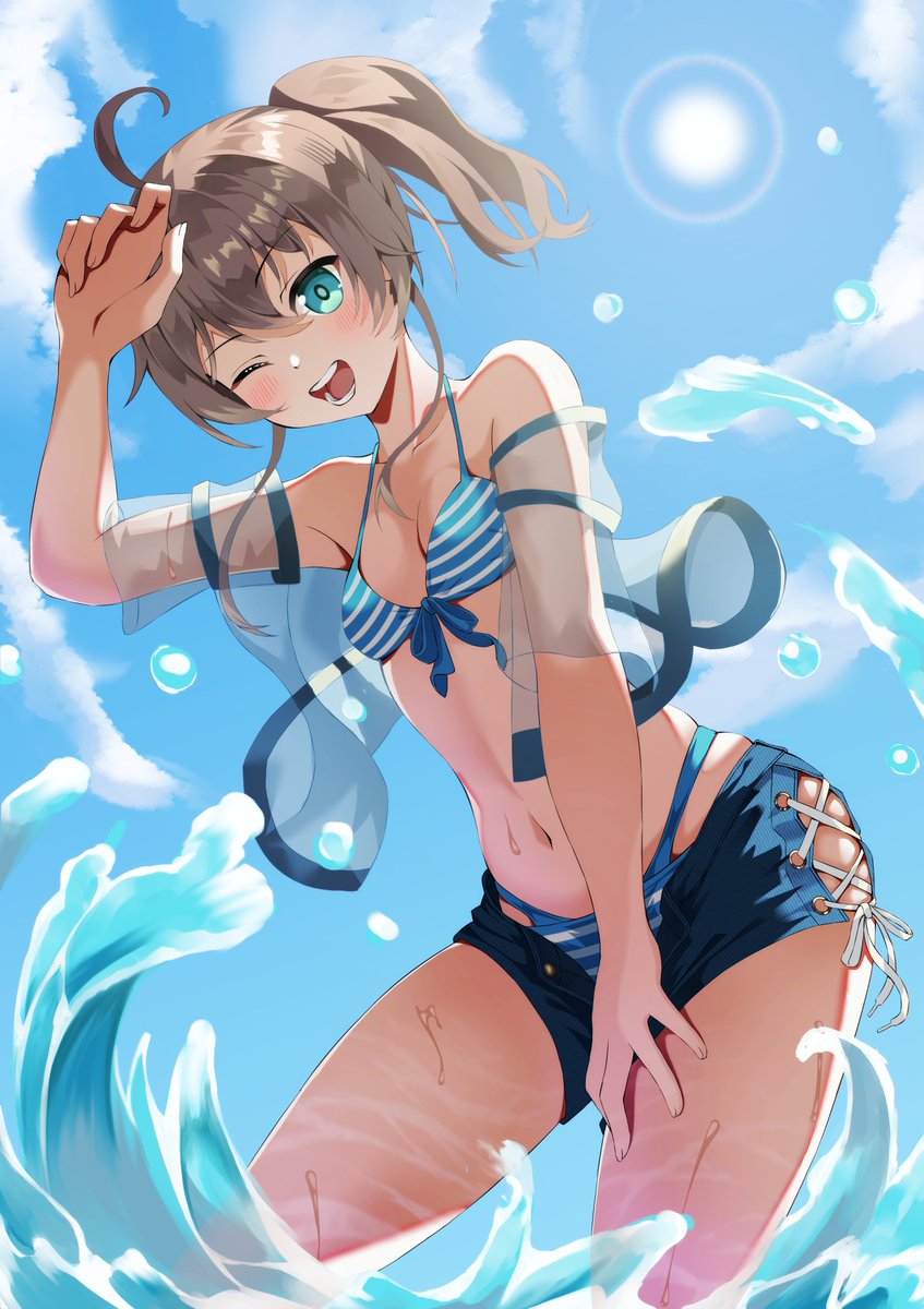 小鳥遊キアラ 「#お盆休みはフォロワーが増えるらしい」|茶リオット🍵　お仕事募集中のイラスト