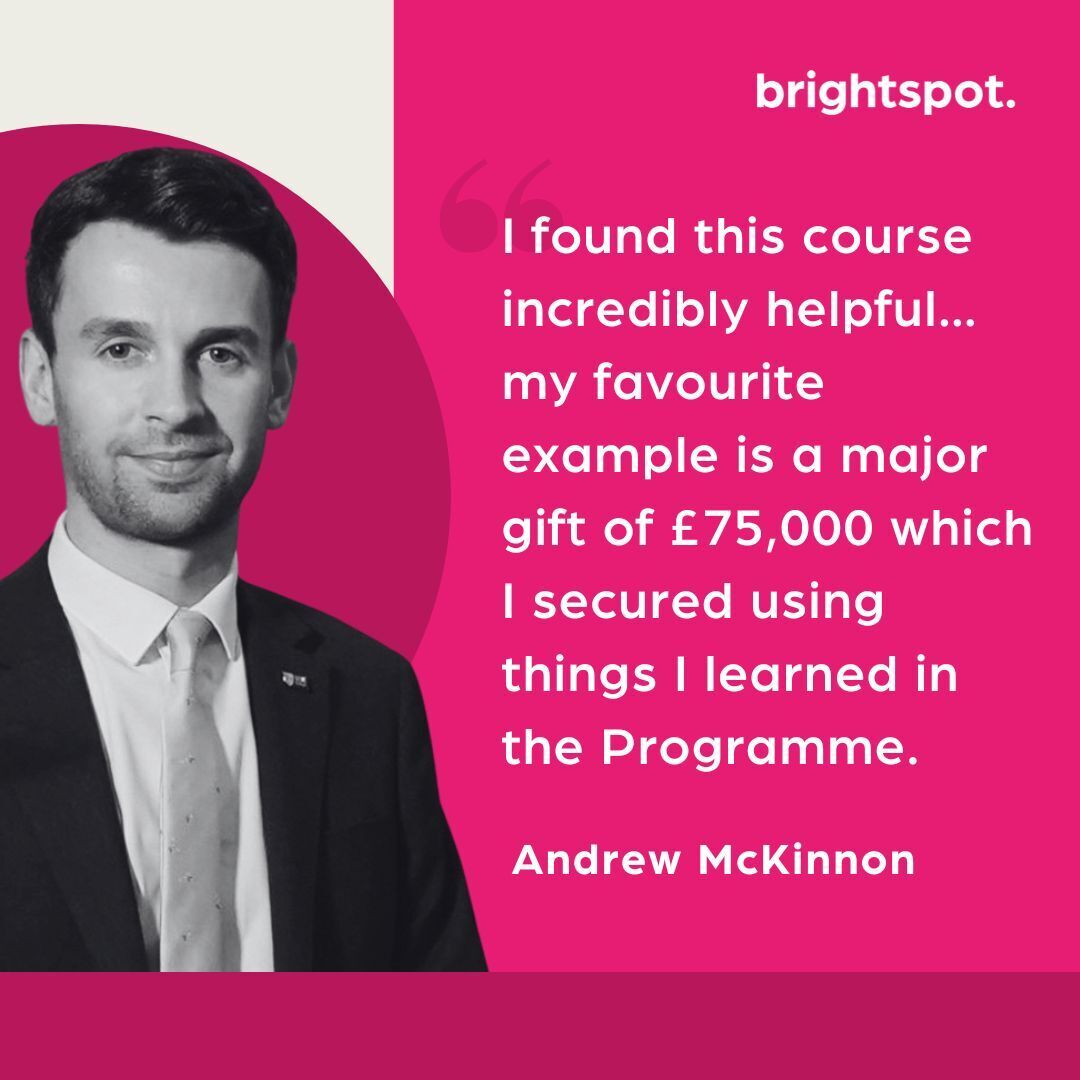 BrightSpotFunds's tweet image. We love when our Mastery alumni achieve such incredible results! 🏆 Thank you to Andrew for sharing this feedback with us. 🙏 

Would you like to transform your own major gift results? We're taking bookings for our next Major Gifts Mastery Programme 👉 bit.ly/3rhea6z