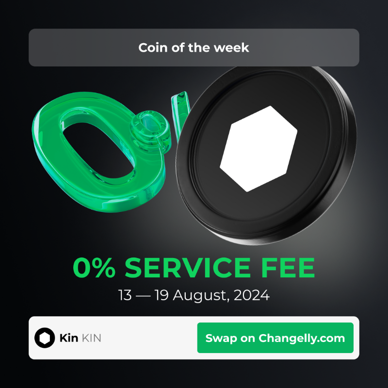 Changelly_team's tweet photo. Our next Coin of the Week is…

$KIN by @Kin_Ecosystem

Swap $KIN for 0% service fee on Changelly for the next week—until August 19th

→ https://t.co/IuTDi7gzOL