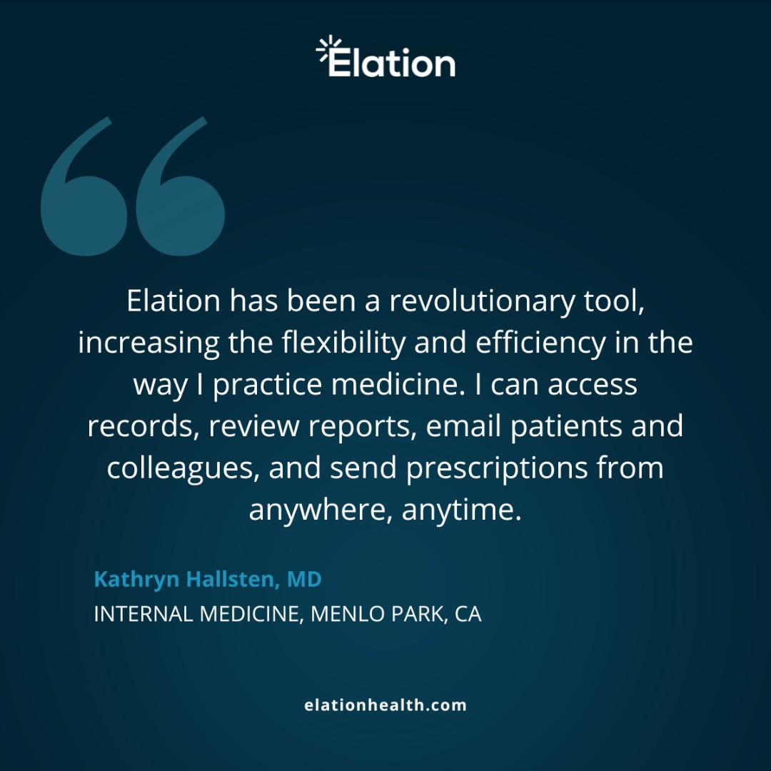 ElationHealth's tweet image. Efficiency is key in healthcare, and we're here to help you optimize and streamline your practice efficiency. 
#ElationEfficiency #practiceefficiency #HealthcareEfficiency #MedicalPractice #EHRsolutions #ClinicalWorkflow