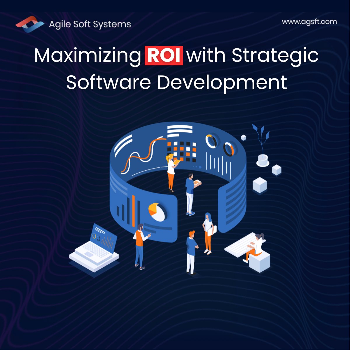 agilesoftsystem's tweet photo. Maximize ROI with Agile Soft Systems! We craft custom software to boost efficiency, cut costs, and drive revenue, ensuring your tech investments deliver real business results.

Know more: https://t.co/SqQ1ozKfr0

#ROIDrivenDevelopment #StrategicSoftware #MaximizeROI #CSSolutions https://t.co/JNRpKAOErm