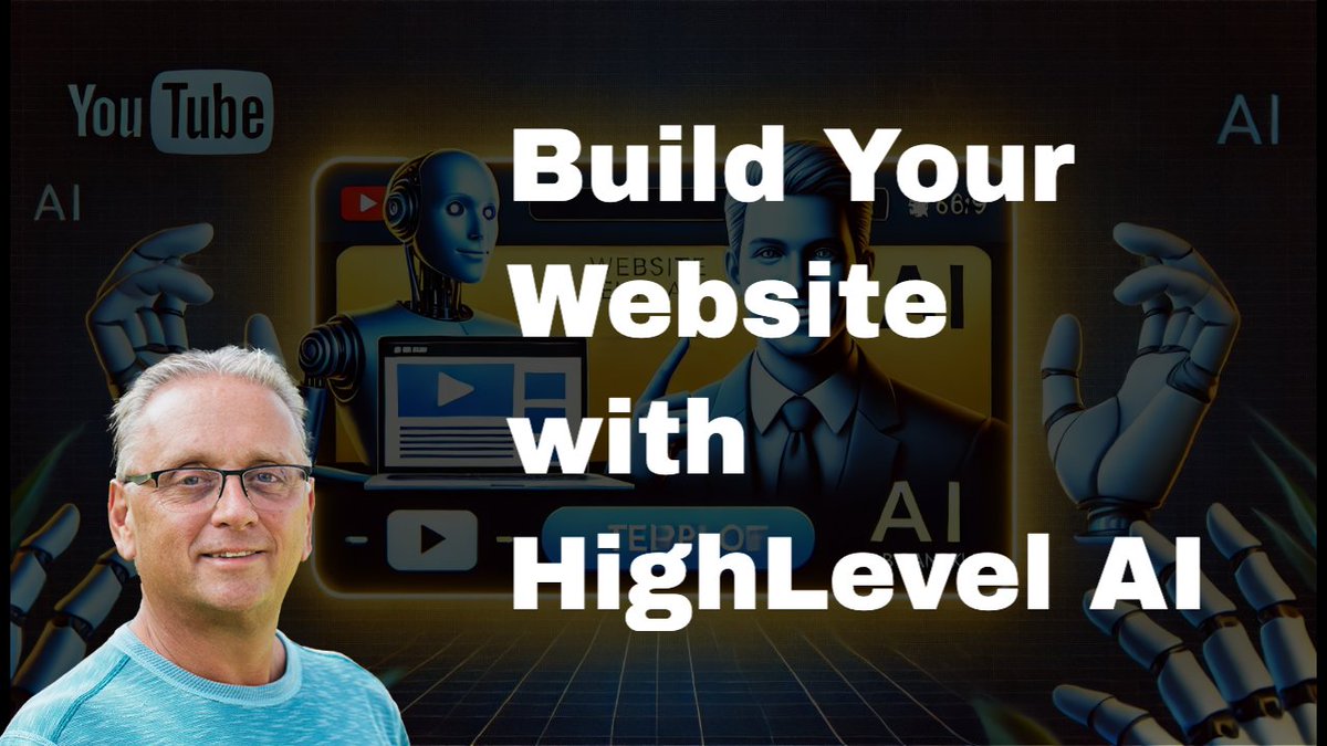 BobRandklev's tweet photo. 🚀 Build a stunning website with ease! My tutorial shows you how to create or revamp your site using HighLevel—perfect for beginners &amp; pros alike. https://t.co/5MGZ9muAGh 🌟 AI-powered content &amp; customization at your fingertips. Start a 30-day trial now: https://t.co/qOFnP2fcwb https://t.co/8lSopKhFrd